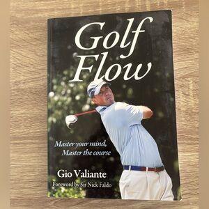 Golf Flow by Gio Valiante - Black Cover